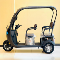 X-7 Electric Three-Wheeler with Weatherproof Cover - View 3
