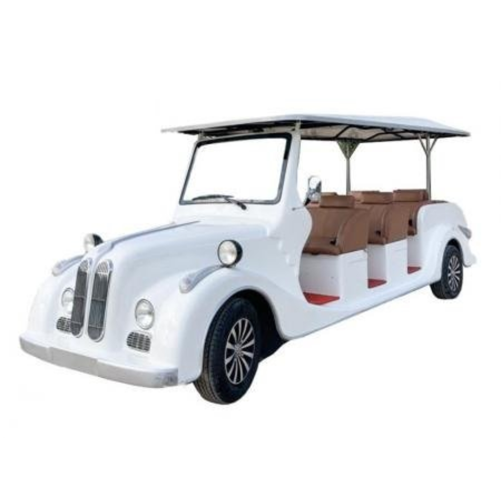 LT-S8: 8-Seater Vintage Tour Cart