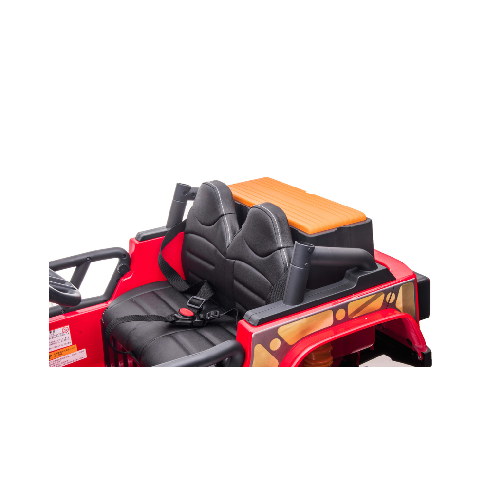 12V Battery-Powered Ride-On Jeep for Kids - Remote Control, EVA Wheels,Ages 2-6