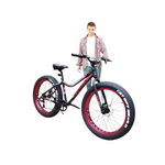 Load image into Gallery viewer, Fat Tire Mountain Bike - 26&quot; Tires, Shimano 7-Speed Gears
