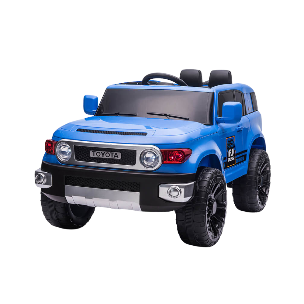 12V Rechargeable Ride-On SUV Truck for Kids with Remote Control, Bluetooth, and Dual Seating - Wild Pick-Up Style