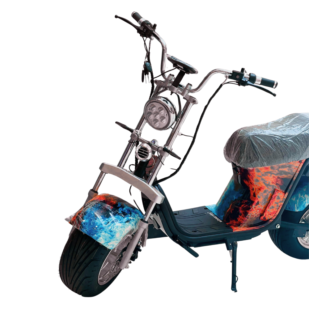 Electric Harley-Style Scooter