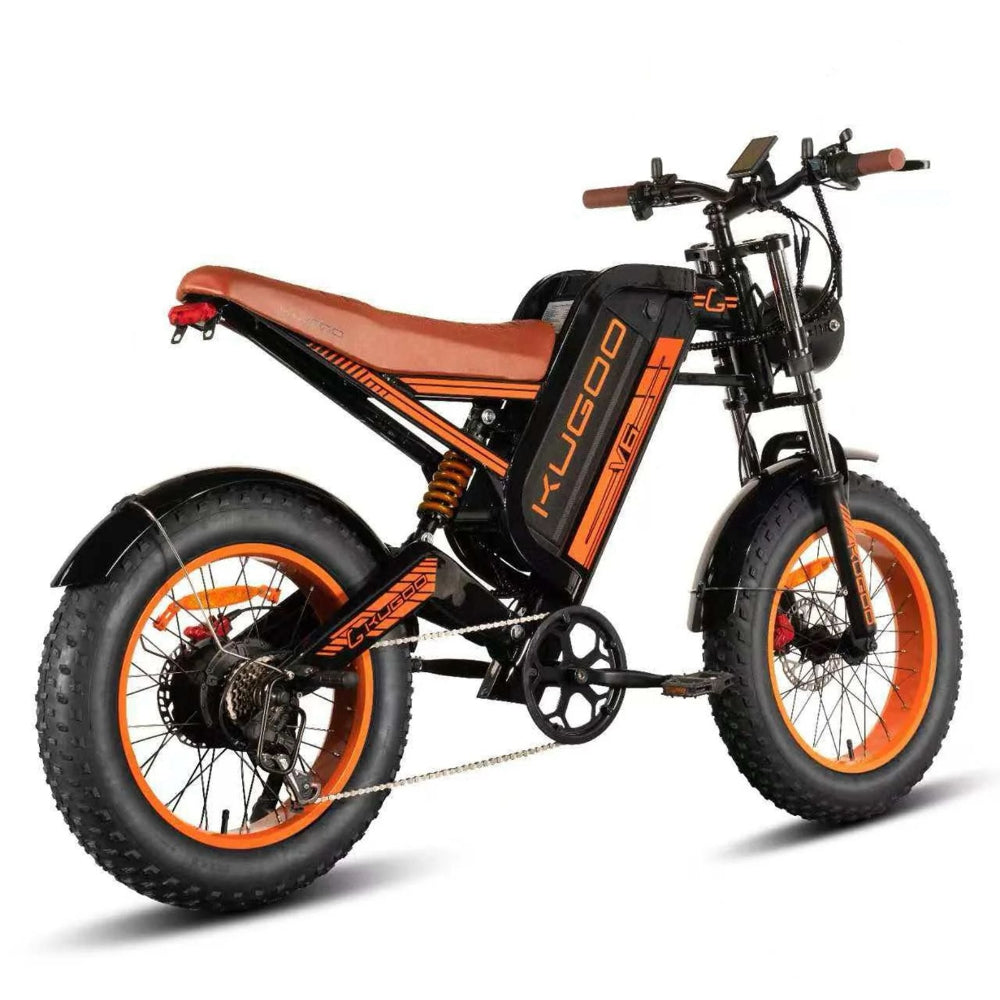 Kugoo V-06 Harley Fat Tire Electric Bike