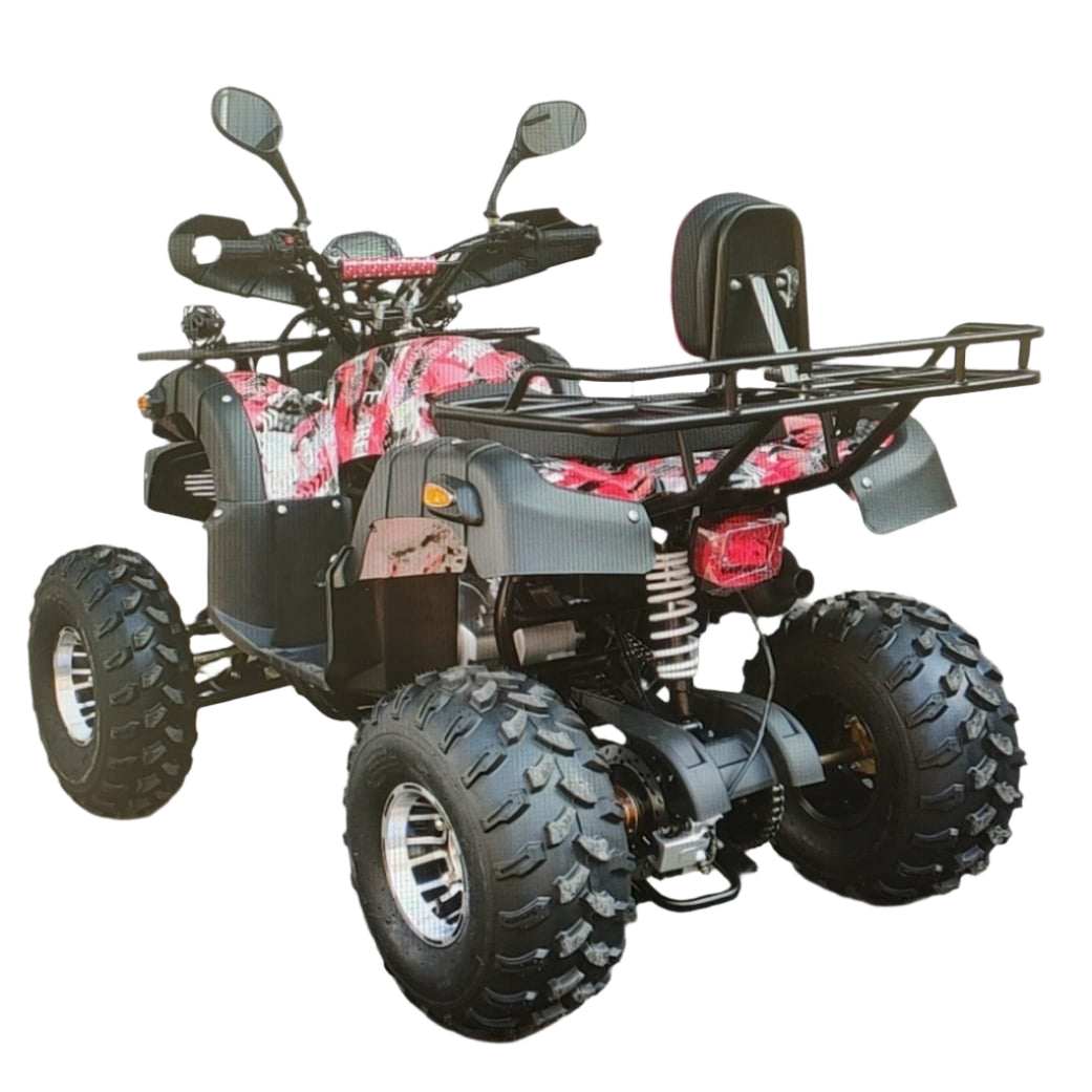 COOLBABY A7-013 ATV 200cc Dune Buggy 2 Stroke Single Cylinder, Air Cooled Engine 4 Wheelers Quad Bike All Terrain Quadricycle Off-road Motorcycle