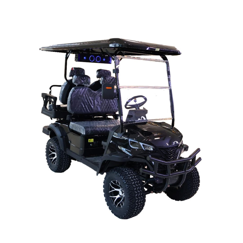 GCC Motor 2+2 Seat Electric Vehicle Black