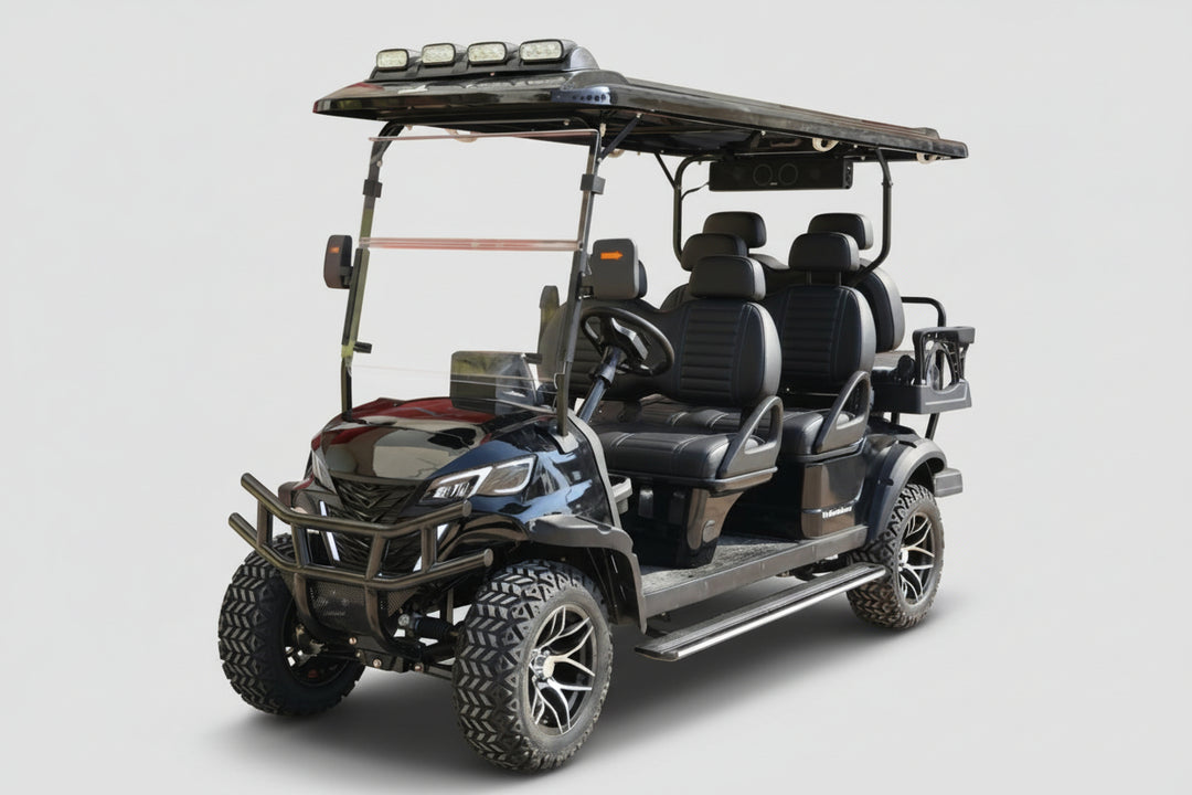 High-Speed 6 Seater (4+2) Electric Golf Cart Powerful Motor & Premium Features