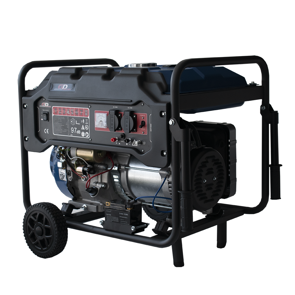 EG8000es Gasoline Generator – 7kW Single Phase Electric Start