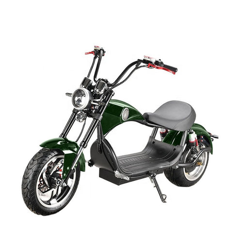 Electric Scooter With BT Speaker 65KM/H, Fat Tire Electric motorcycle | Black - COOLBABY