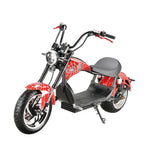 Load image into Gallery viewer, Electric Scooter With BT Speaker 65KM/H, Fat Tire Electric motorcycle | Black - COOLBABY
