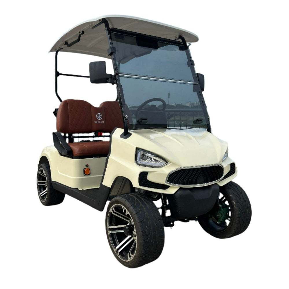 COOLBABY TXV20: A 48V 2 Passenger Golf Cart Durable Buggy Experience - COOL BABY