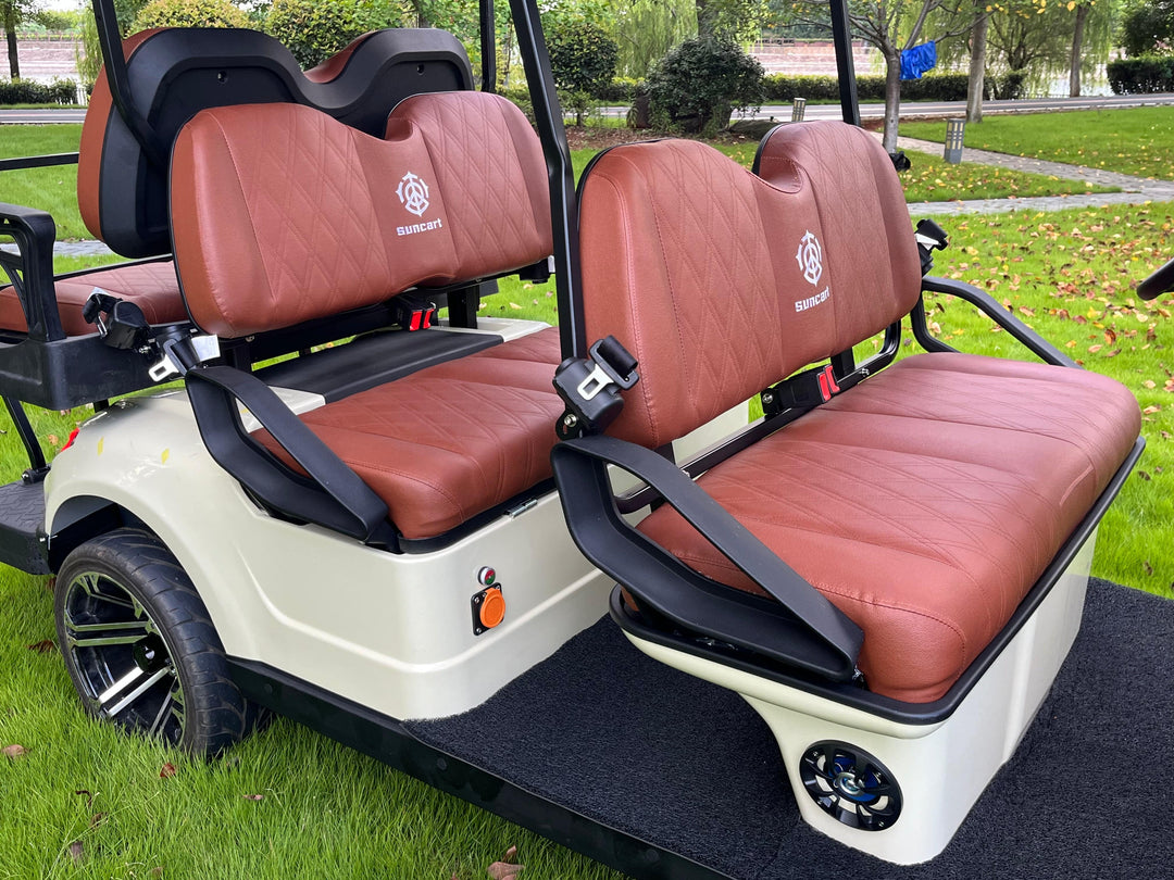 COOLBABY TXV42 A Durable 48V 6 Passenger Golf Cart, Adult 6 Seater Buggy Adventures - COOL BABY